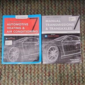 Automotive Heating & Air Conditioning Classroom Manual Textbooks